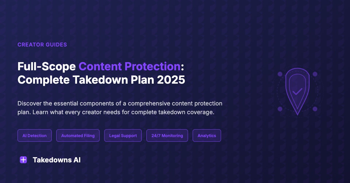 Services de protection de contenu complets